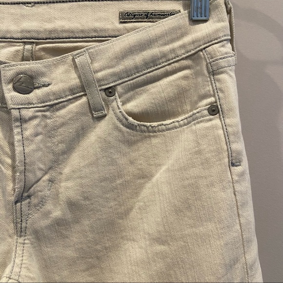 CITIZENS OF HUMANITY Jeans Valencia Kelly Bootcut Low Rise Grey Lace Y2K Size 28 - Picture 3 of 9